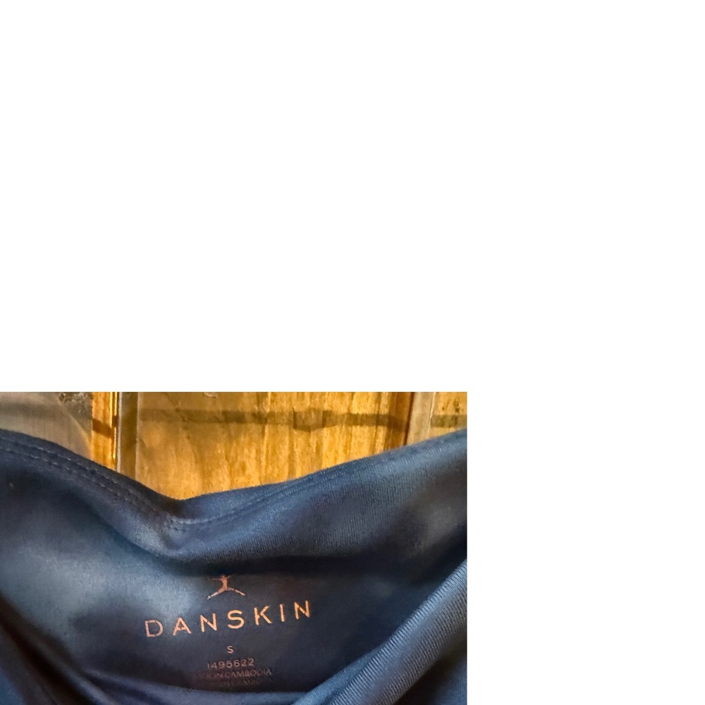 Danskin Women Blue Tie Dye‎ High Waisted Leggings with Side Pockets Size S - Picture 4 of 4